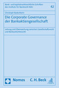 Badenheim |  Die Corporate Governance der Bankaktiengesellschaft | Buch |  Sack Fachmedien
