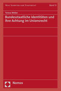Weber |  Weber, T: Bundesstaatliche Identitäten und ihre Achtung im U | Buch |  Sack Fachmedien