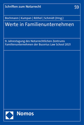Bochmann / Kumpan / Röthel | Werte in Familienunternehmen | Buch | 978-3-8487-8746-3 | sack.de