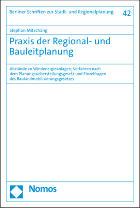 Mitschang | Praxis der Regional- und Bauleitplanung | Buch | 978-3-8487-8751-7 | sack.de
