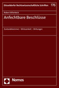 Billerbeck |  Billerbeck, R: Anfechtbare Beschlüsse | Buch |  Sack Fachmedien