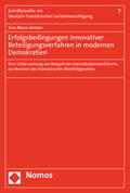 Kemper |  Kemper, S: Erfolgsbedingungen innovativer Beteiligungsverfah | Buch |  Sack Fachmedien