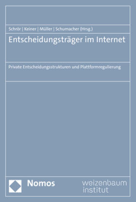 Schrör / Keiner / Müller |  Entscheidungsträger im Internet | Buch |  Sack Fachmedien