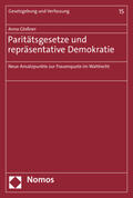 Gloßner |  Paritätsgesetze und repräsentative Demokratie | Buch |  Sack Fachmedien