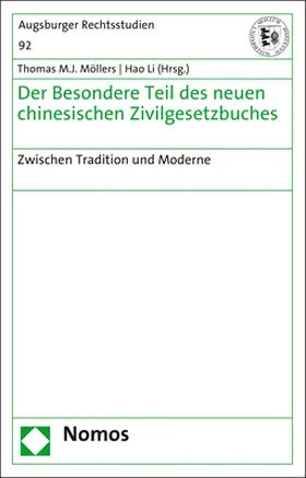 Möllers / Li |  Der Besondere Teil des neuen chinesischen Zivilgesetzbuches | Buch |  Sack Fachmedien