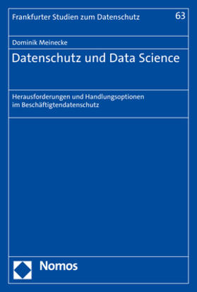 Meinecke | Datenschutz und Data Science | Buch | 978-3-8487-8956-6 | sack.de