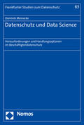 Meinecke |  Datenschutz und Data Science | Buch |  Sack Fachmedien