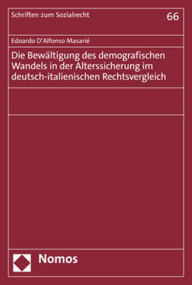 D'Alfonso Masarié | D'Alfonso Masarié, E: Bewältigung des demografischen Wandels | Buch | 978-3-8487-8964-1 | sack.de