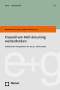 Emunds / Rixen |  Oswald von Nell-Breuning weiterdenken | Buch |  Sack Fachmedien
