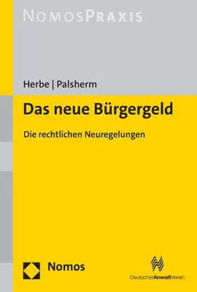 Herbe / Palsherm |  Das neue Bürgergeld | Buch |  Sack Fachmedien