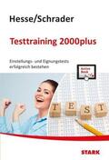 Hesse / Schrader |  Hesse/Schrader: Testtraining 2000plus + ActiveBook | Buch |  Sack Fachmedien