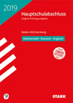 Original-Prüfungen Hauptschulabschluss Baden-Württemberg 2019 - Mathematik, Deutsch, Englisch 9. Klasse | Buch | 978-3-8490-3544-0 | www.sack.de