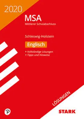 Lösungen zu Original-Prüfungen und Training MSA 2020 - Englisch - Schleswig-Holstein | Buch | 978-3-8490-4040-6 | sack.de