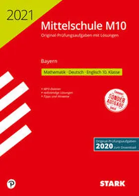  STARK Original-Prüfungen mit Lösungen Mittelschule M10 2021 - Mathematik, Deutsch, Englisch - Bayern | Buch |  Sack Fachmedien