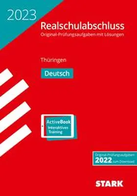  STARK Original-Prüfungen Realschulabschluss 2023 - Deutsch - Thüringen | Buch |  Sack Fachmedien