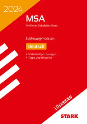  STARK Lösungen zu Original-Prüfungen und Training MSA 2024 - Deutsch - Schleswig-Holstein | Buch |  Sack Fachmedien