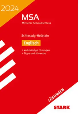  STARK Lösungen zu Original-Prüfungen und Training MSA 2024 - Englisch - Schleswig-Holstein | Buch |  Sack Fachmedien