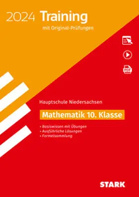  STARK Original-Prüfungen und Training Hauptschule 2024 - Mathematik 10. Klasse - Niedersachsen | Buch |  Sack Fachmedien