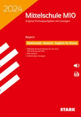  STARK Original-Prüfungen mit Lösungen Mittelschule M10 2024 - Mathematik, Deutsch, Englisch - Bayern | Buch |  Sack Fachmedien