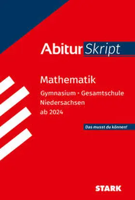 Müller-Sommer |  STARK Mathematik - AbiturSkript Niedersachsen | Buch |  Sack Fachmedien