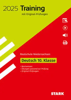  STARK Original-Prüfungen und Training Abschlussprüfung Realschule 2025 - Deutsch - Niedersachsen | Buch |  Sack Fachmedien