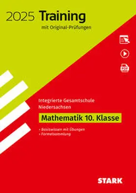  STARK Original-Prüfungen und Training - Abschluss Integrierte Gesamtschule 2025 - Mathematik 10. Klasse - Niedersachsen | Buch |  Sack Fachmedien