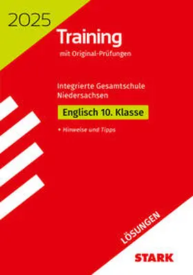 Jenkinson |  STARK Lösungen zu Original-Prüfungen und Training - Abschluss IGS 2025 - Englisch 10. Klasse - Niedersachsen | Buch |  Sack Fachmedien