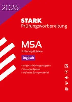 STARK Englisch - MSA 2026 Schleswig-Holstein - Prüfungsvorbereitung | Medienkombination | 978-3-8490-6267-5 | sack.de