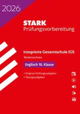 Jenkinson |  STARK Englisch 10. Klasse - Integrierte Gesamtschule (IGS) 2026 Niedersachsen - Prüfungsvorbereitung | Buch |  Sack Fachmedien