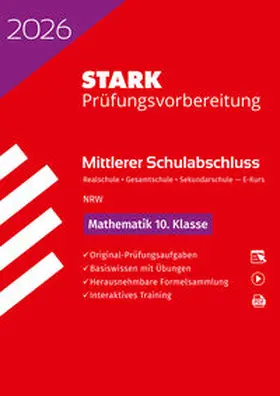  STARK Mathematik E-Kurs - Mittlerer Schulabschluss (MSA) 2026 NRW Realschule/Gesamtschule/Sekundarschule - Prüfungsvorbereitung | Buch |  Sack Fachmedien