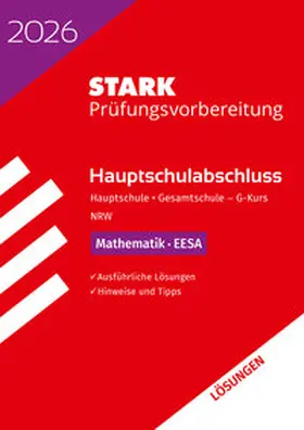  STARK Lösungen zu Mathematik G-Kurs - Hauptschulabschluss (EESA) 2026 NRW - Prüfungsvorbereitung | Buch |  Sack Fachmedien