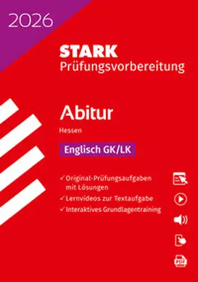 Berger-Hönge / Cleary / Holtwick |  STARK Englisch GK/LK - Abitur 2026 Hessen - Prüfungsvorbereitung | Buch |  Sack Fachmedien