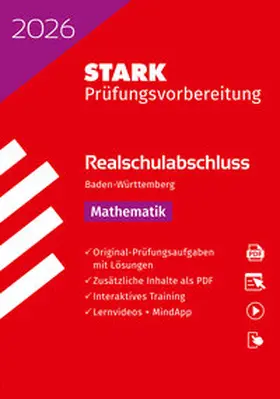  STARK Mathematik - Realschulabschluss 2026 BW - Prüfungsvorbereitung | Buch |  Sack Fachmedien