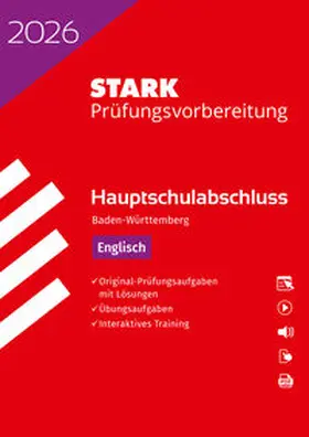 Last / Jenkinson |  STARK Englisch - Hauptschulabschluss 2026 BW - Prüfungsvorbereitung inkl. Lösungen | Buch |  Sack Fachmedien