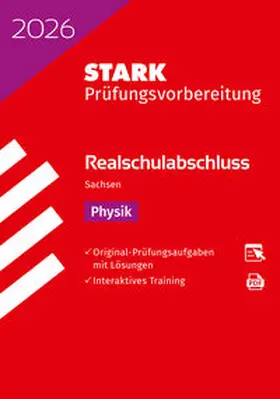  STARK Physik - Realschulabschluss 2026 Sachsen - Prüfungsvorbereitung | Buch |  Sack Fachmedien