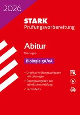 Schmidt / Triebel | STARK Biologie - Abitur 2026 Thüringen - Prüfungsvorbereitung | Medienkombination | 978-3-8490-6454-9 | www.sack.de
