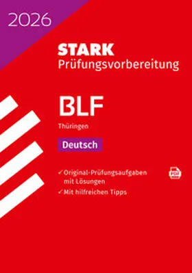  STARK Deutsch 10. Klasse - BLF Gymnasium 2026 Thüringen - Prüfungsvorbereitung | Buch |  Sack Fachmedien