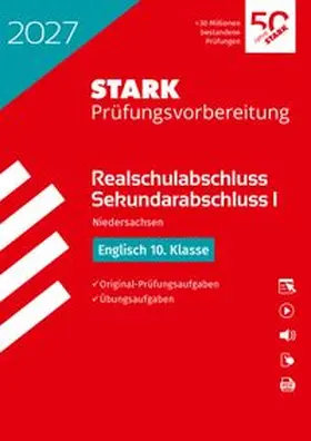 Jenkinson |  STARK Englisch - Realschulabschluss 2027 Niedersachsen - Prüfungsvorbereitung | Buch |  Sack Fachmedien