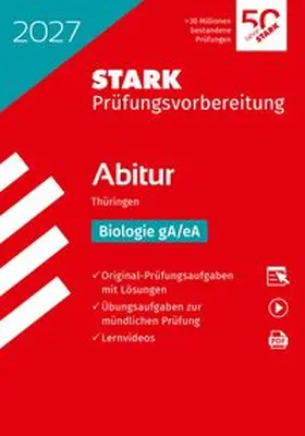 STARK Biologie - Abitur 2027 Thüringen - Prüfungsvorbereitung | Medienkombination | 978-3-8490-6794-6 | www.sack.de