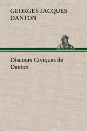 Danton |  Discours Civiques de Danton | Buch |  Sack Fachmedien