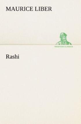 Liber |  Rashi | Buch |  Sack Fachmedien