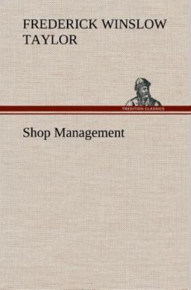 Taylor |  Shop Management | Buch |  Sack Fachmedien
