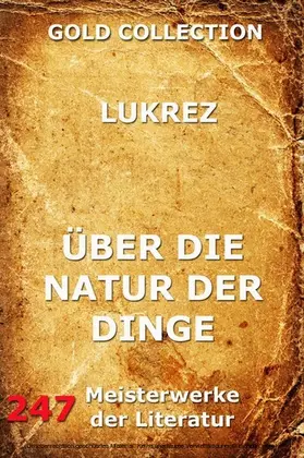 Lukrez |  Über die Natur der Dinge | eBook | Sack Fachmedien