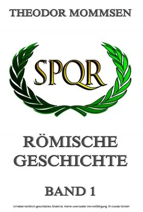 Mommsen |  Römische Geschichte, Band 1 | eBook | Sack Fachmedien