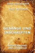 Whitman |  Gesänge und Inschriften | eBook | Sack Fachmedien
