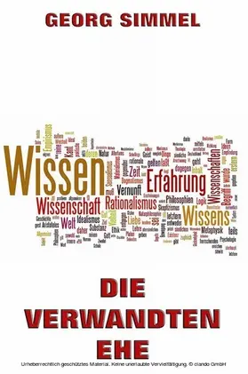 Simmel | Die Verwandtenehe | E-Book | www.sack.de