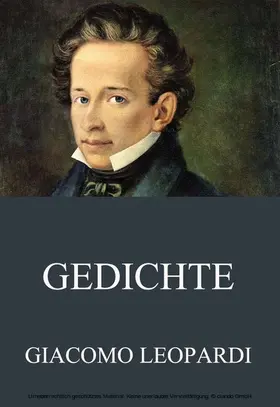 Leopardi |  Gedichte | eBook | Sack Fachmedien