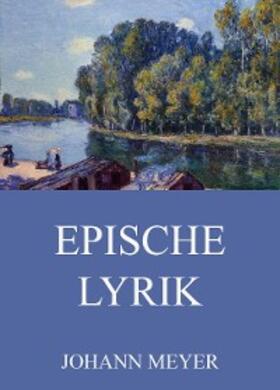 Meyer | Epische Lyrik | E-Book | sack.de