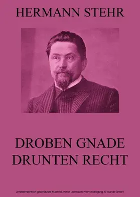 Stehr |  Droben Gnade, drunten Recht | eBook | Sack Fachmedien