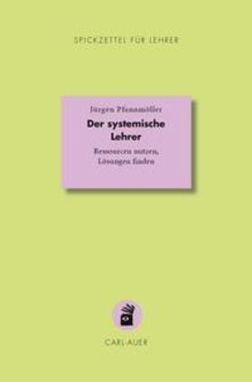 Pfannmöller | Der systemische Lehrer | Buch | 978-3-8497-0428-5 | sack.de